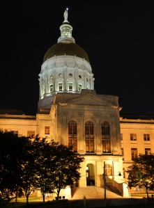 Georgia Capitol at Night
